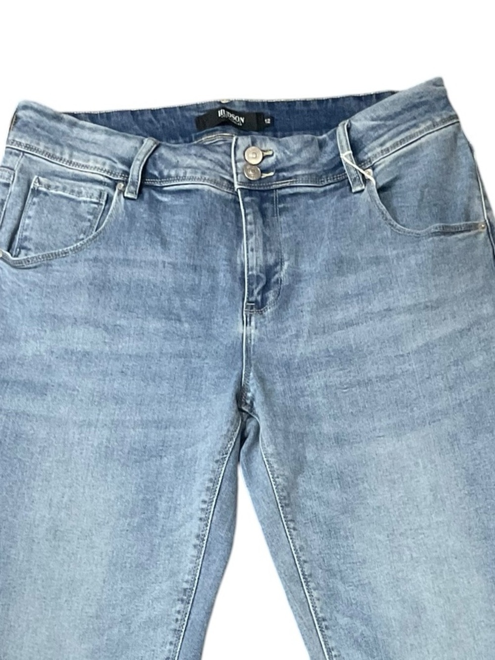 Hudson Jeans Women's Straight Leg Jeans - Light Blue - Picture 3 of 9